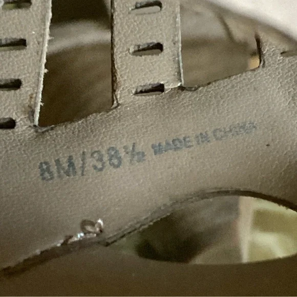 Vince Camuto Evalina Cone-Heel Dress Sandals in ‘dusty mink’ - Picture 5 of 10